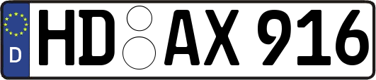HD-AX916