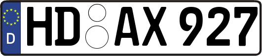 HD-AX927