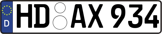 HD-AX934