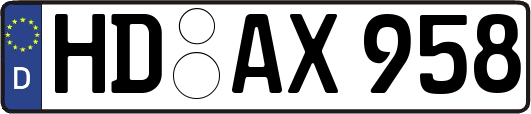 HD-AX958