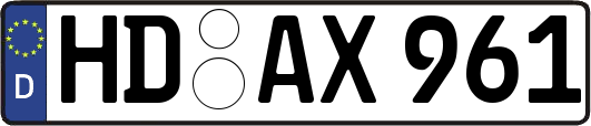 HD-AX961