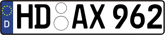 HD-AX962