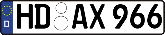 HD-AX966