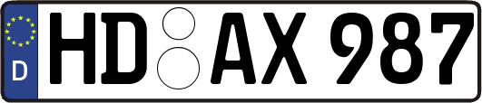 HD-AX987