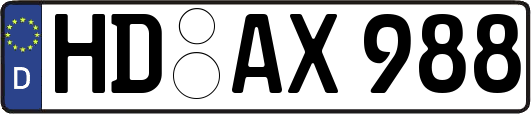 HD-AX988