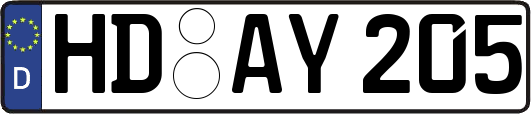 HD-AY205