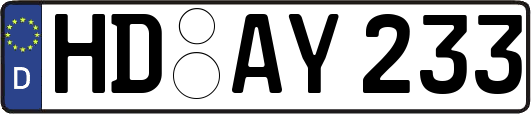 HD-AY233