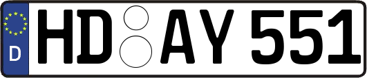 HD-AY551