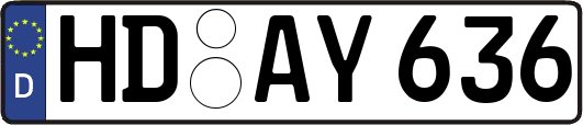 HD-AY636