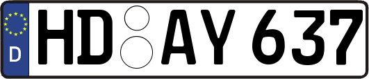 HD-AY637