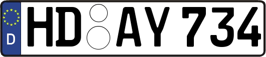 HD-AY734