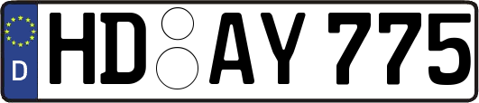 HD-AY775