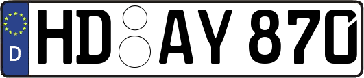 HD-AY870