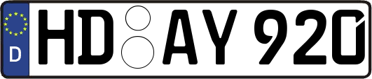 HD-AY920