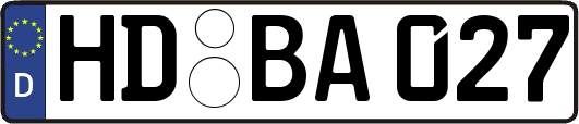 HD-BA027