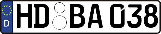 HD-BA038