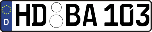 HD-BA103