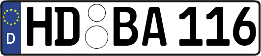 HD-BA116