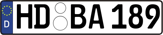 HD-BA189