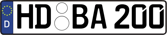 HD-BA200