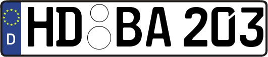 HD-BA203