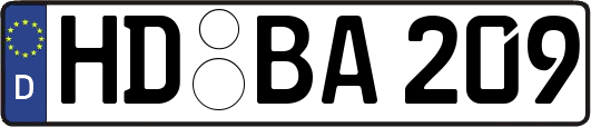 HD-BA209