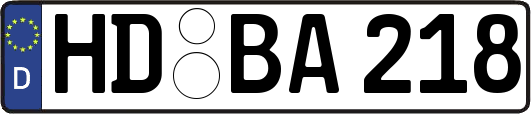 HD-BA218