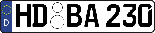 HD-BA230