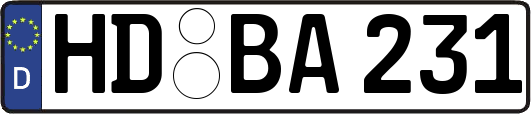 HD-BA231