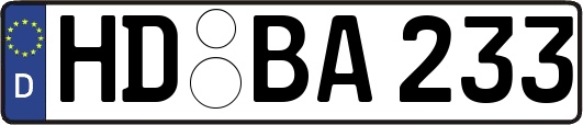 HD-BA233