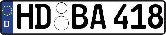 HD-BA418