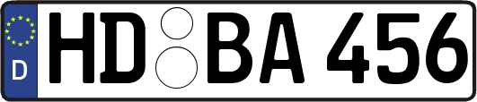 HD-BA456
