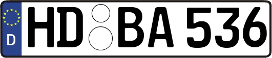 HD-BA536