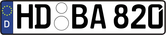 HD-BA820