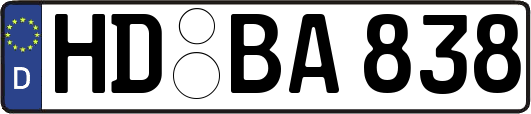 HD-BA838
