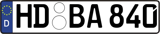 HD-BA840
