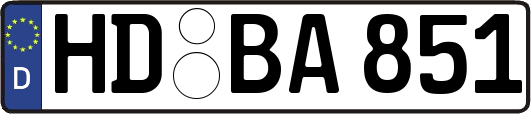 HD-BA851