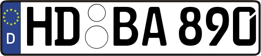 HD-BA890