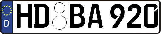 HD-BA920