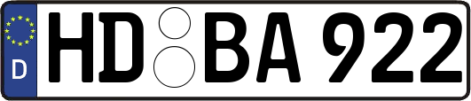 HD-BA922