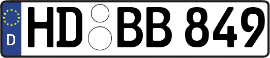 HD-BB849