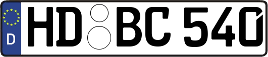 HD-BC540
