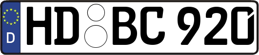 HD-BC920