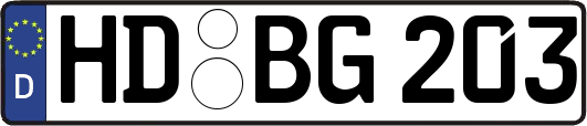 HD-BG203