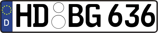 HD-BG636