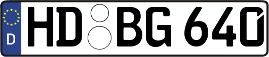 HD-BG640