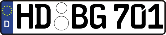 HD-BG701