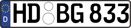 HD-BG833