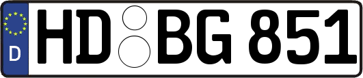 HD-BG851
