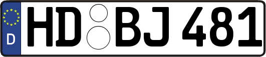 HD-BJ481